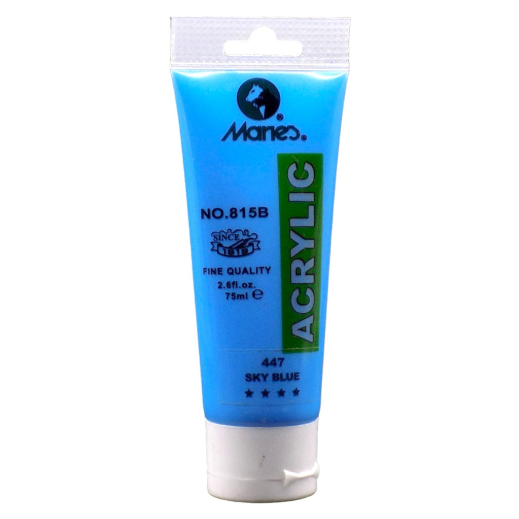 Maries Acrylic Paint - 75ml - No. 447 - Sky Blue