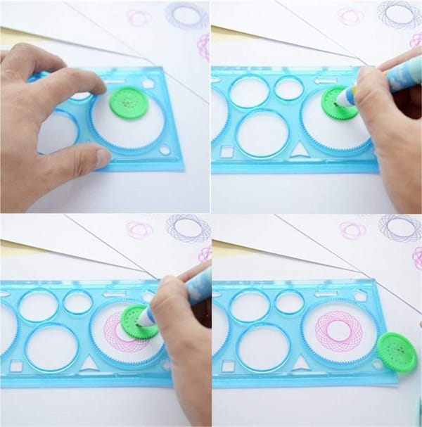 Spirograph Geometric Drawing Scale