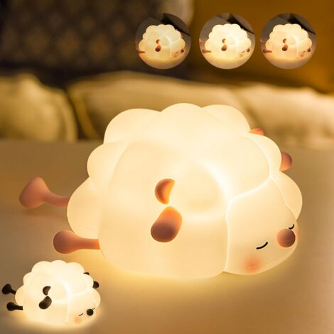 Cute Night Light Squishy Silicone Lamp - Assorted Character