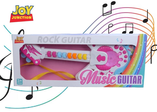 Joy Junction Kids' Electronic Music Guitar with Lights & Sound