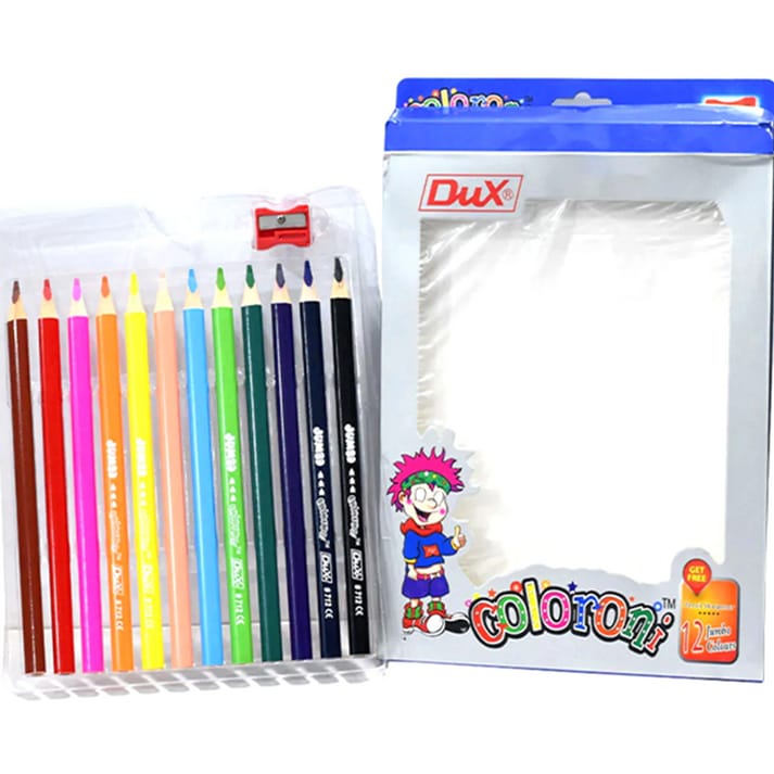Dux Jumbo Colour Pencil 12 Pcs