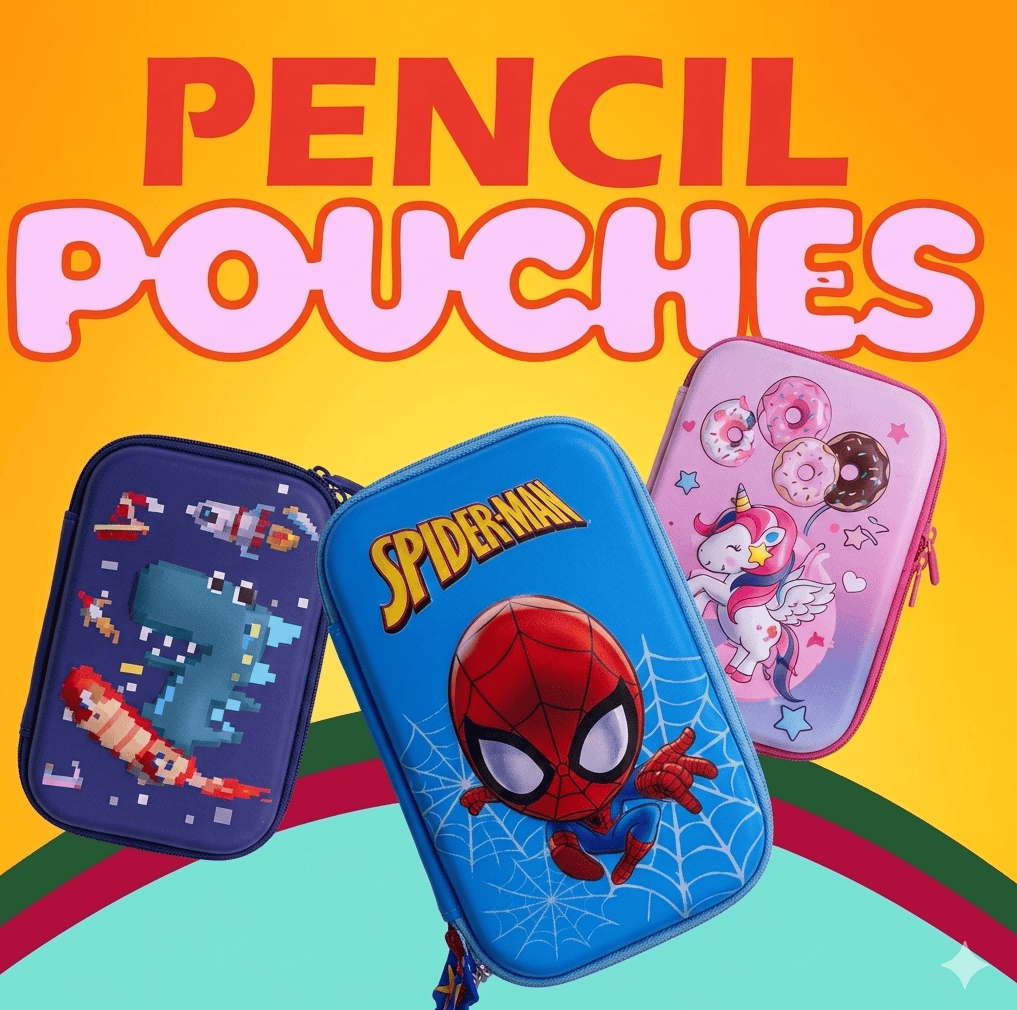 PENCIL POUCHES