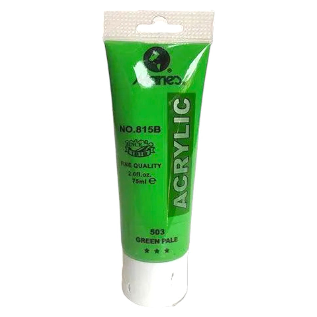 Maries Acrylic Paint - 75ml - No. 503 - Green Pale