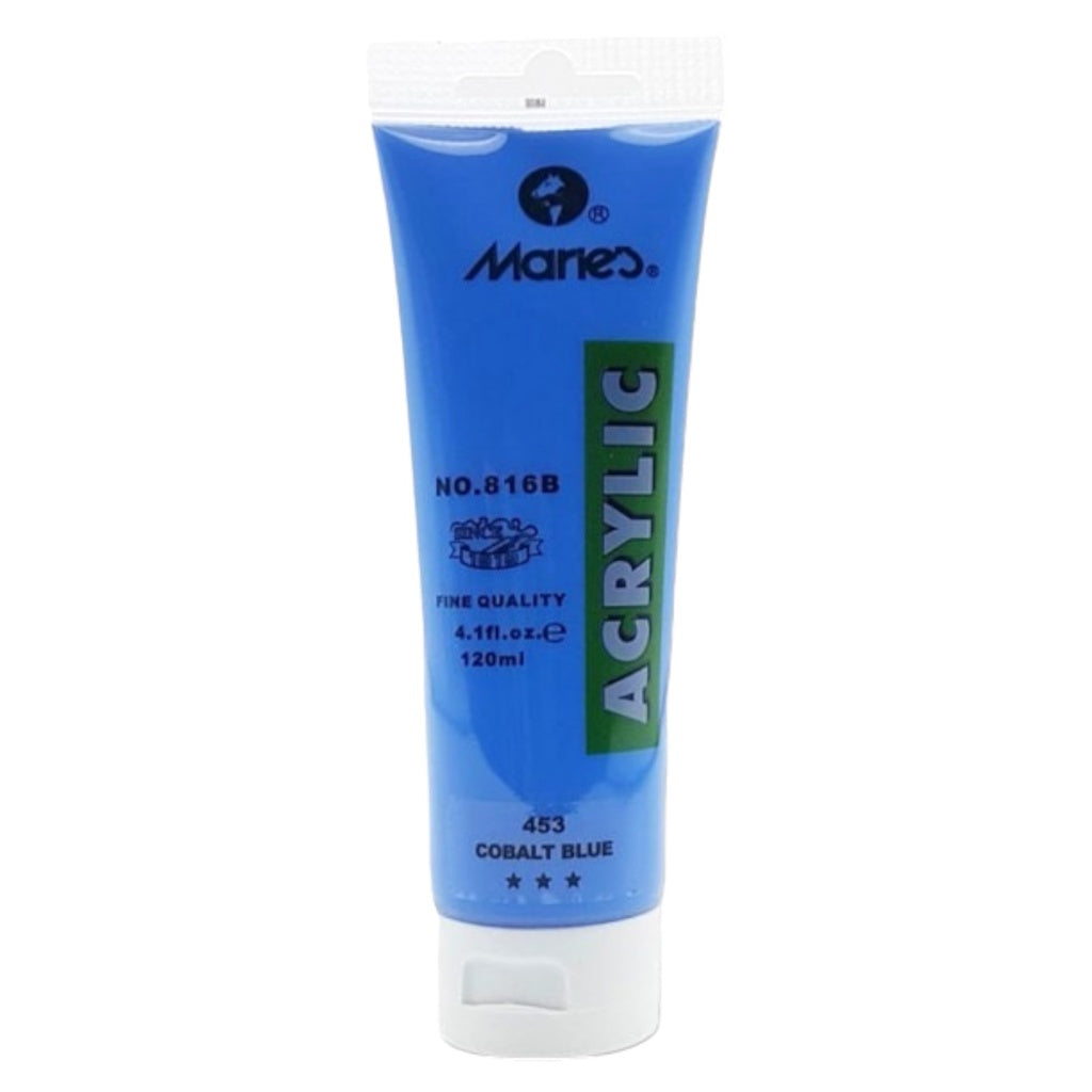 Maries Acrylic Paint - 75ml - No. 453 - Cobalt Blue