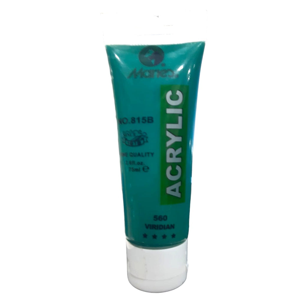 Maries Signature Acrylic Paint - 75ml - No. 560 - Viridian