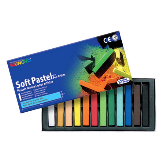 Soft Pastel For Artists - Pack of 12 - No. MP-12 - Mungyo