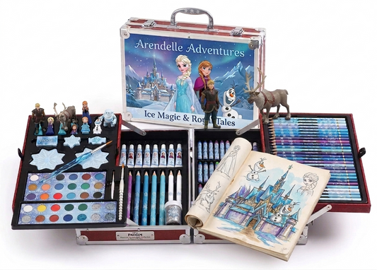 145 Pcs Art Kit Briefcase Set