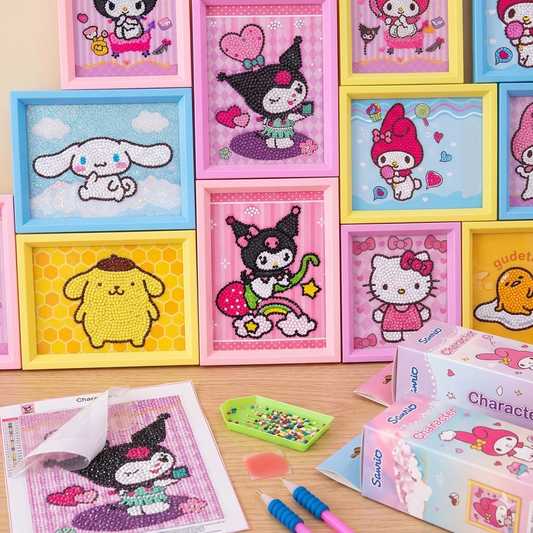 (5X4") Diy Diamond Painting with frame