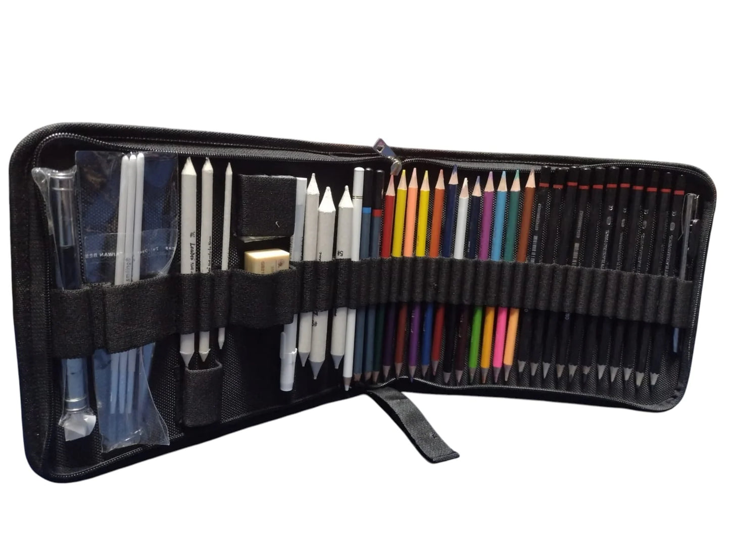 41pcs Professional Sketch Kit in Fabric Pouch