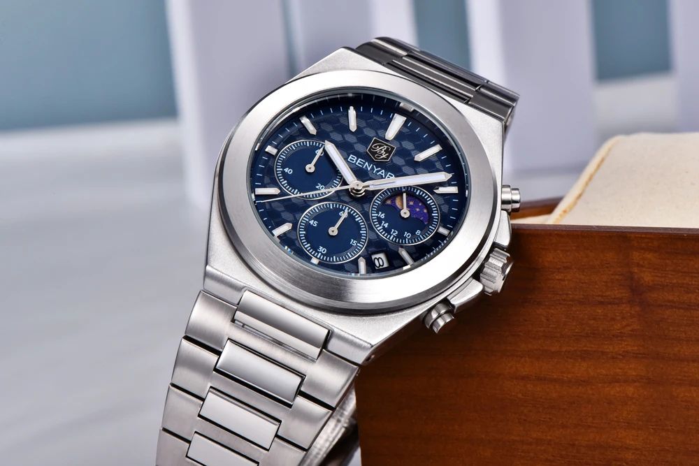 Benyar BY-5176M Luxury Chronograph Watch