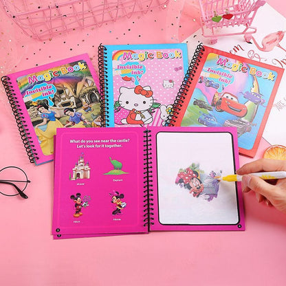 Magic Water Colouring Book