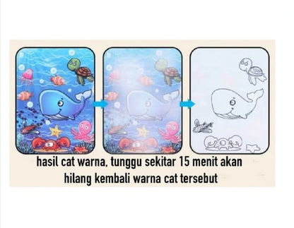 Magic Water Colouring Book