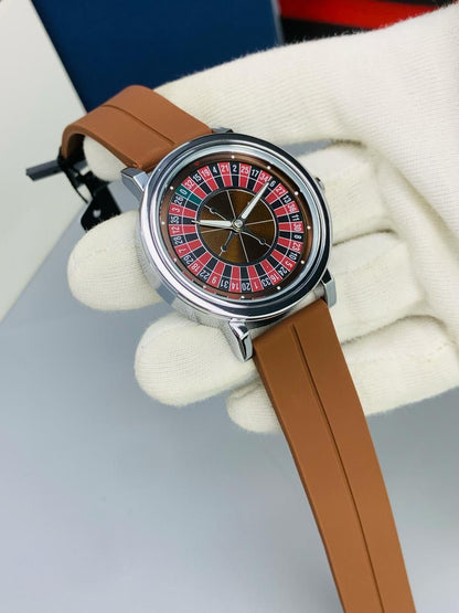 Roulette Casino Edition Luxury Motion Watch GC-770-BRN