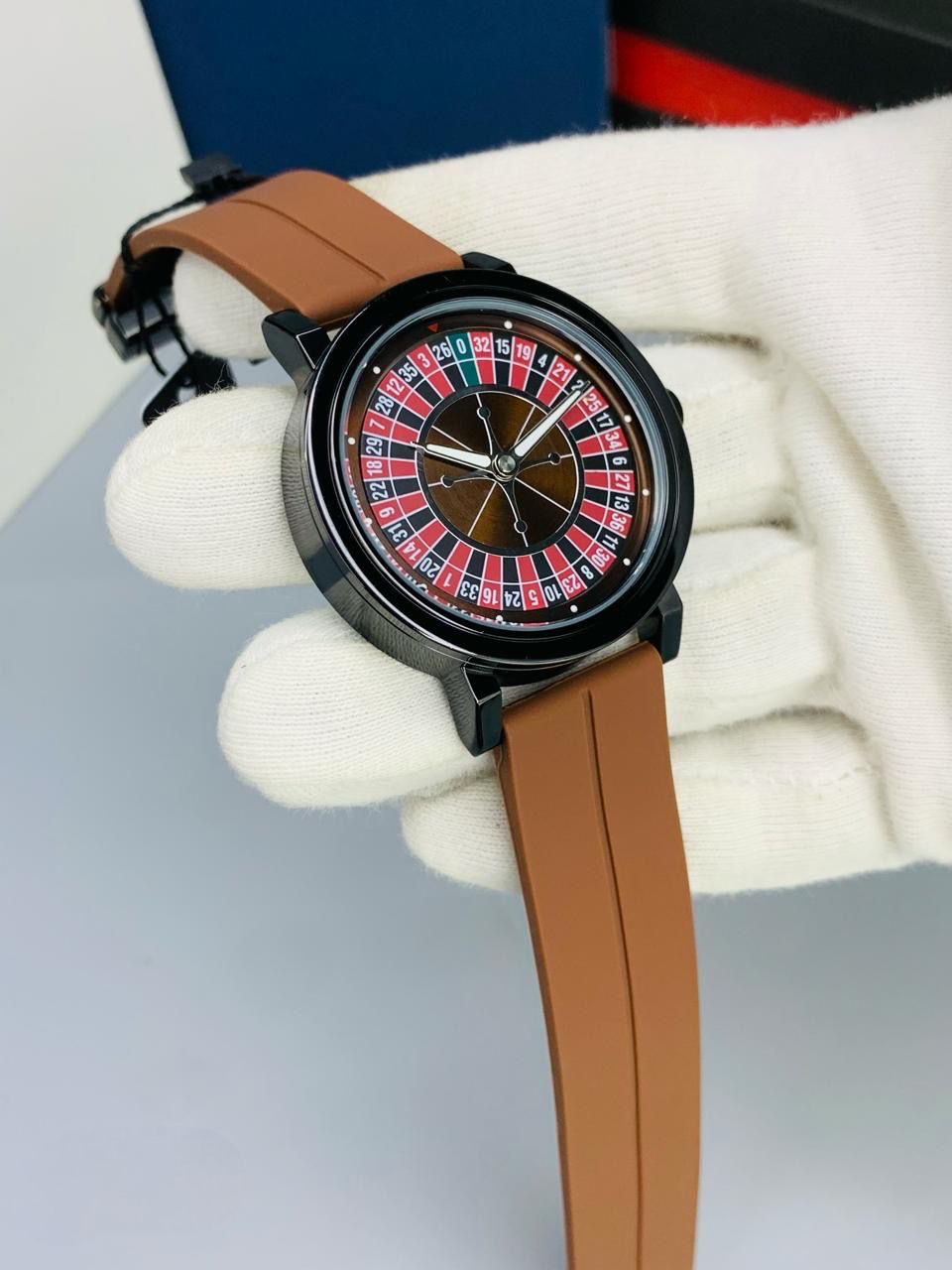 Roulette Casino Edition Luxury Motion Watch GC-770-BRN