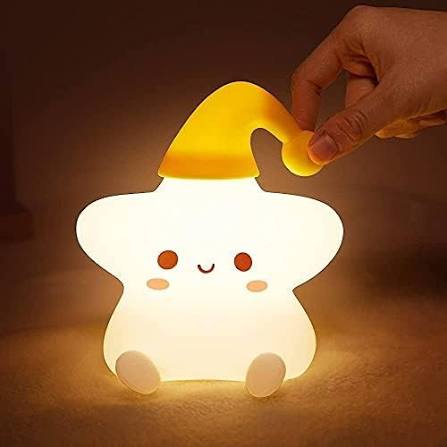 Cute Night Light  Squishy Silicone Lamp - Assorted Character