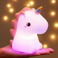 Cute Night Light  Squishy Silicone Lamp - Assorted Character