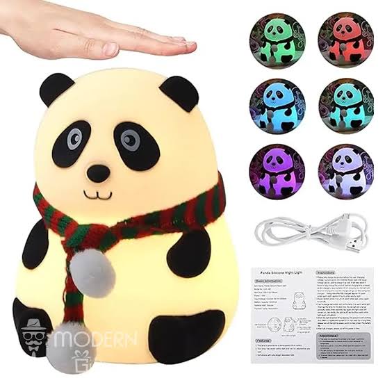 Cute Night Light  Squishy Silicone Lamp - Assorted Character
