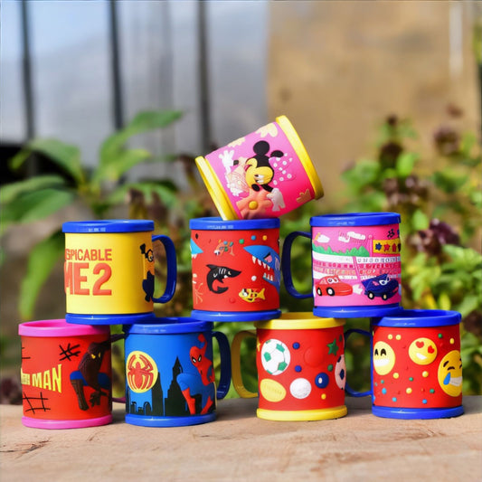Kid-Friendly 3D Cartoon Character Mugs