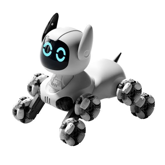 Interactive Remote Control Robot Dog Toy for Kids – 360° Rotating Stunt Robot