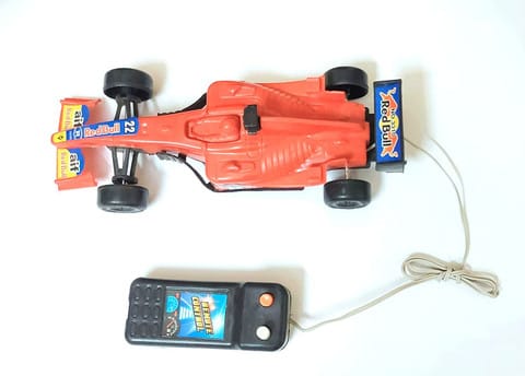 Remote Control Formula Racing Car – High-Speed Wired RC Toy Car for Kids