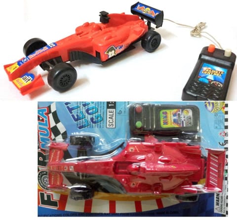 Remote Control Formula Racing Car – High-Speed Wired RC Toy Car for Kids