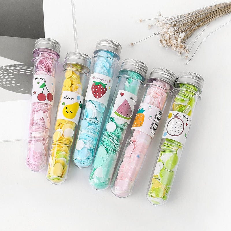 Portable Fruit Scented Paper Soap Petals