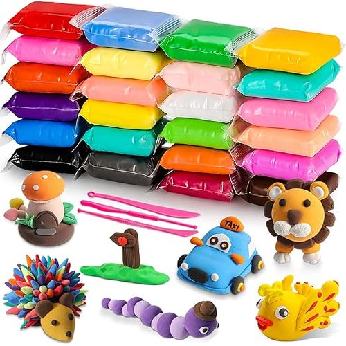 Super Clay 12 Pcs Set – Ultra-Light