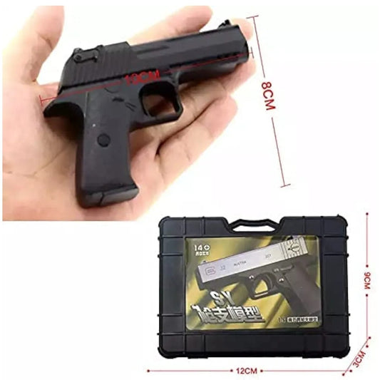 Soft Bullet Alloy Gun With Case - No.84206
