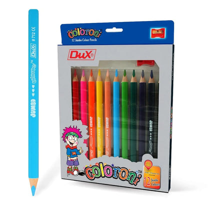 Dux Jumbo Colour Pencil 12 Pcs