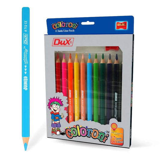 Dux Jumbo Colour Pencil 12 Pcs