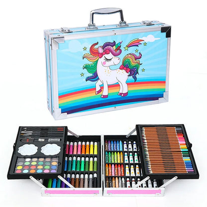 145 Pcs Art Kit Briefcase Set