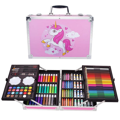 145 Pcs Art Kit Briefcase Set